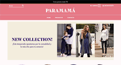 Desktop Screenshot of paramama.es